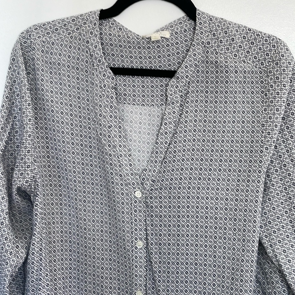 Soft Joie blouse, longer in back,